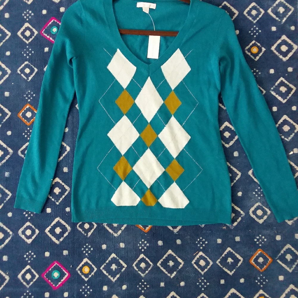 Argyle sweater